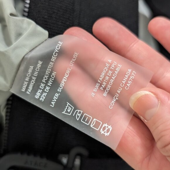 New Atacz Cube With Utility Strap Knit Crossbody Bag - Black - Picture 13 of 16